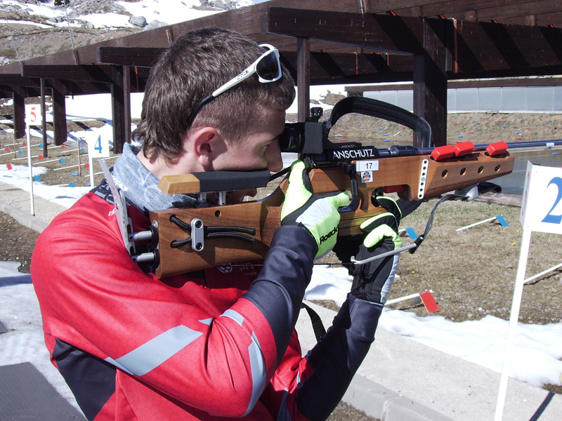 Xabier Macías Campeón de España de Biathlón en la prueba de Sprint